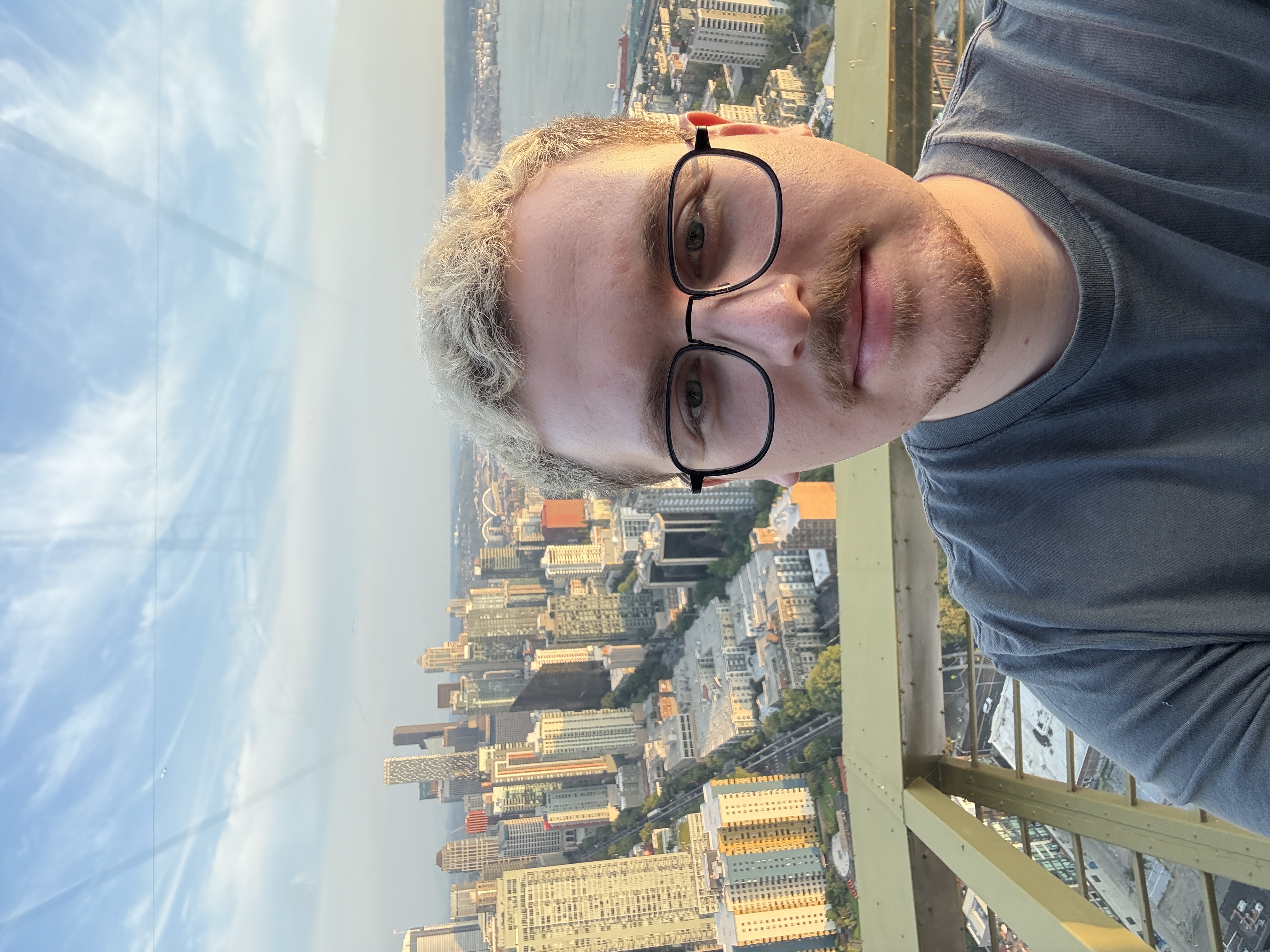 David at the Seattle Space Needle
